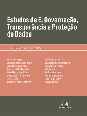 cover image of Estudos de E. Governação, Transparência e Proteção de Dados
